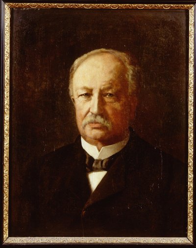 Porträt von Joannes Pieter Roetert Tak van Poortvliet (1839-1904) von Adri Bleuland van Oordt